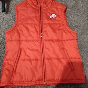 Utah Utes no sleeves jacket